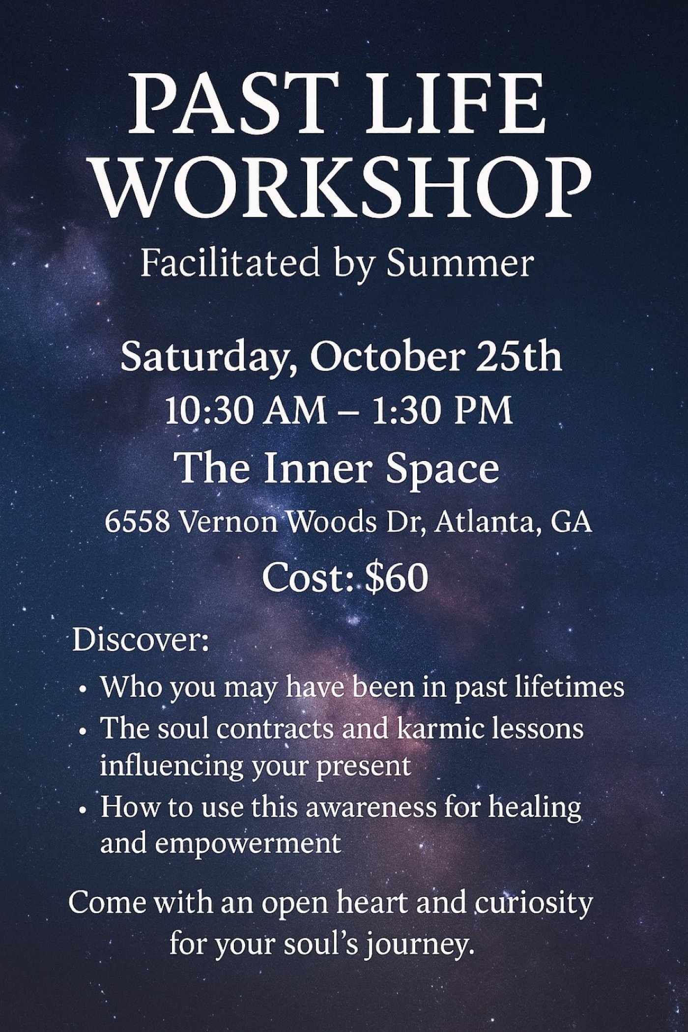 Past Life Workshop