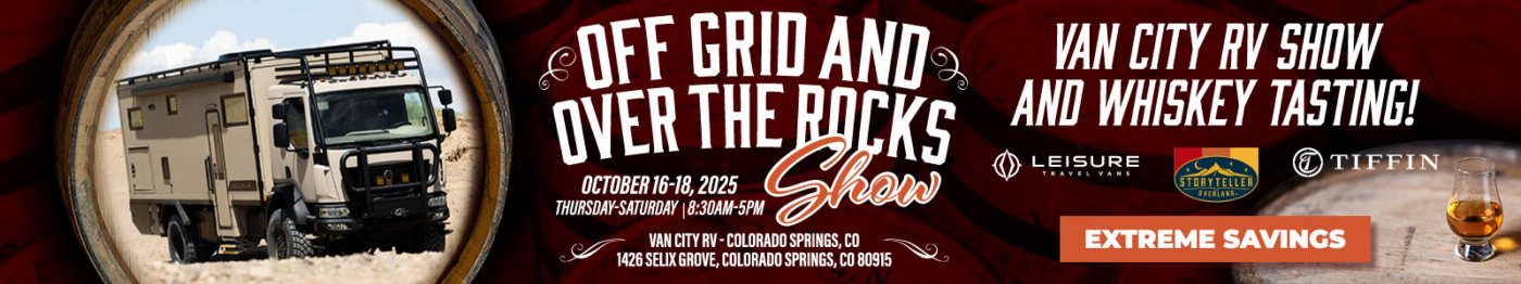 Off Grid and Over the Rocks- Van City RV