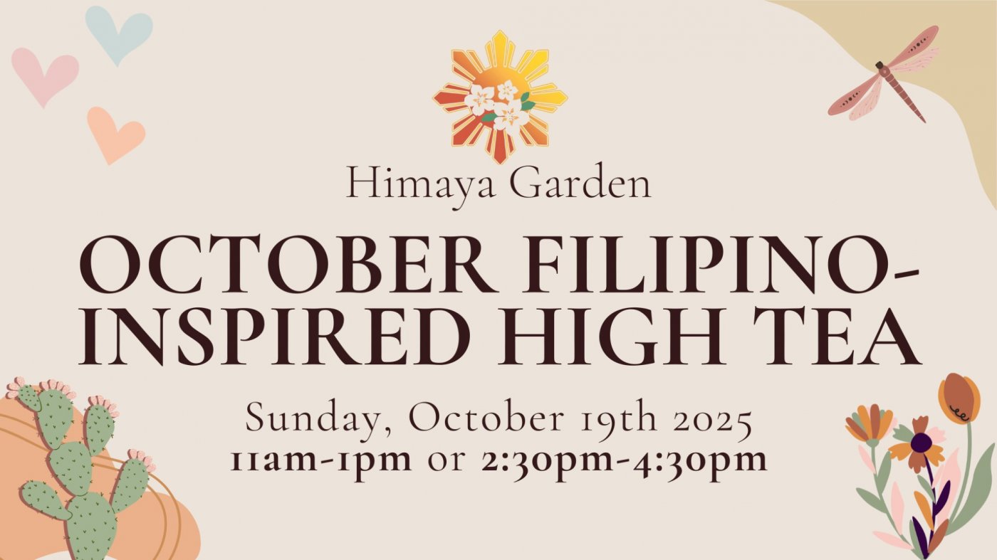 Himaya Garden Filipino Inspired High Tea