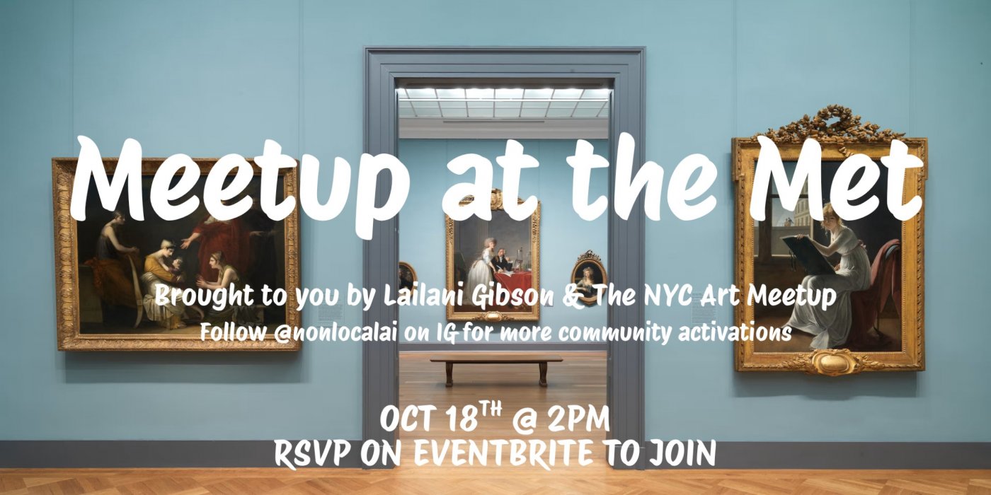 Art Meetup at the Met