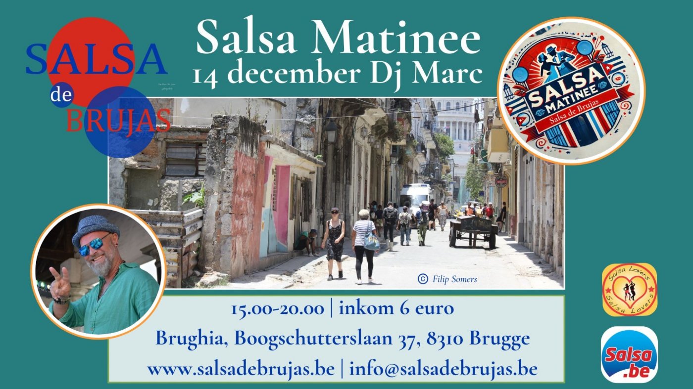 Salsa matinee op zondag