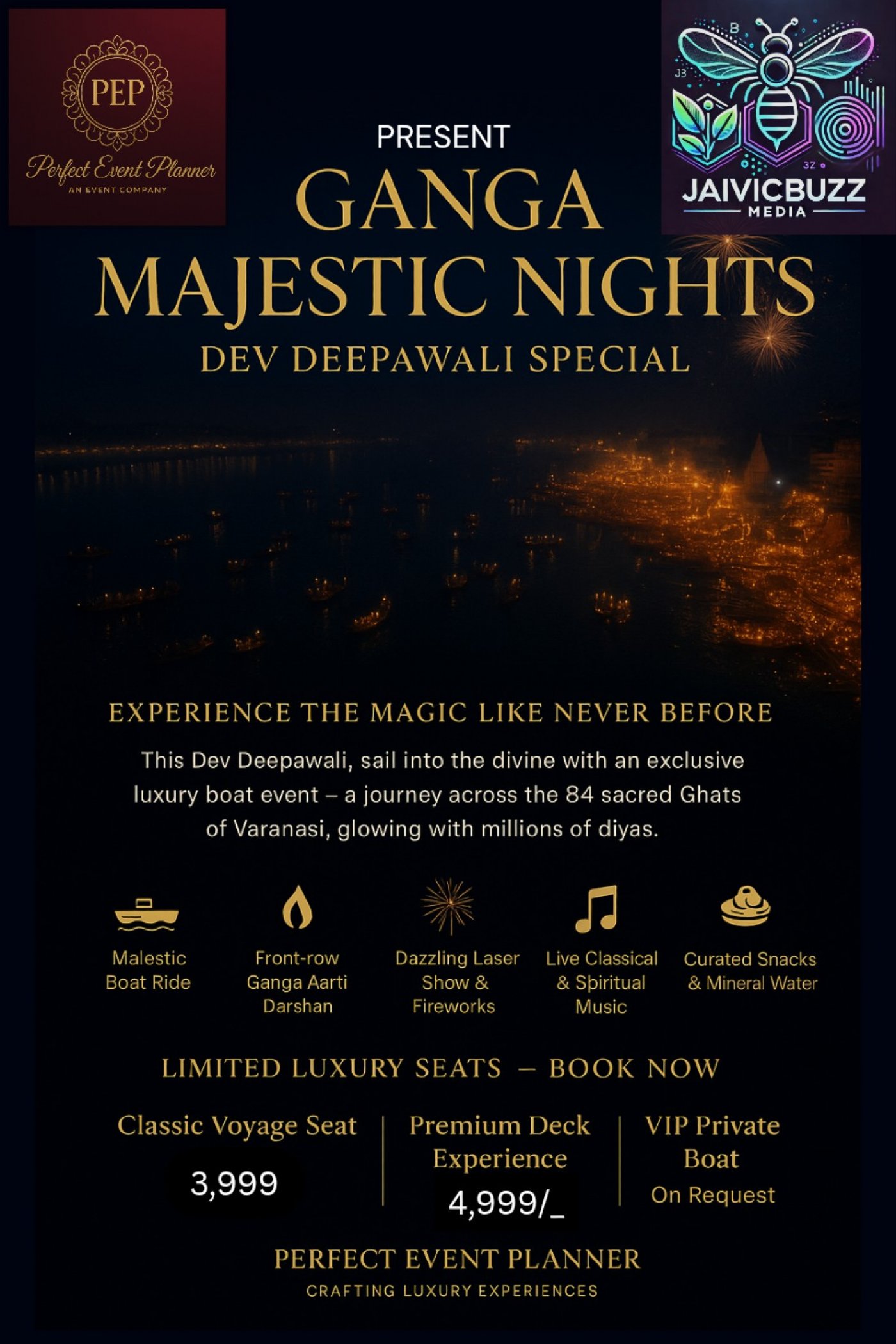 Ganga Majestic Night (Dev Diwali Special)