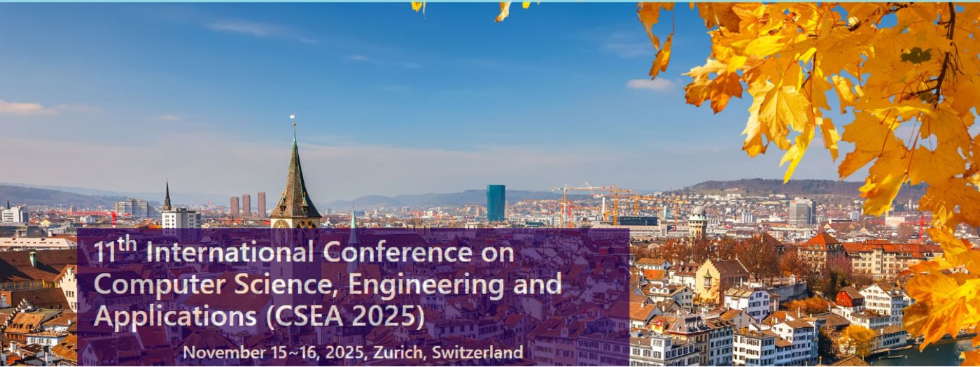 11th International Conference on Computer Science, Engineering and Applications (CSEA 2025)