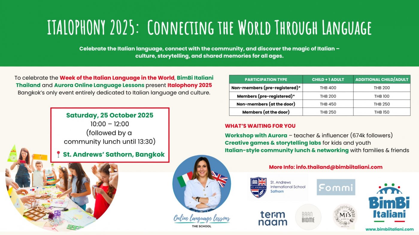 ITALOPHONY 2025:  Connecting the World Through Language