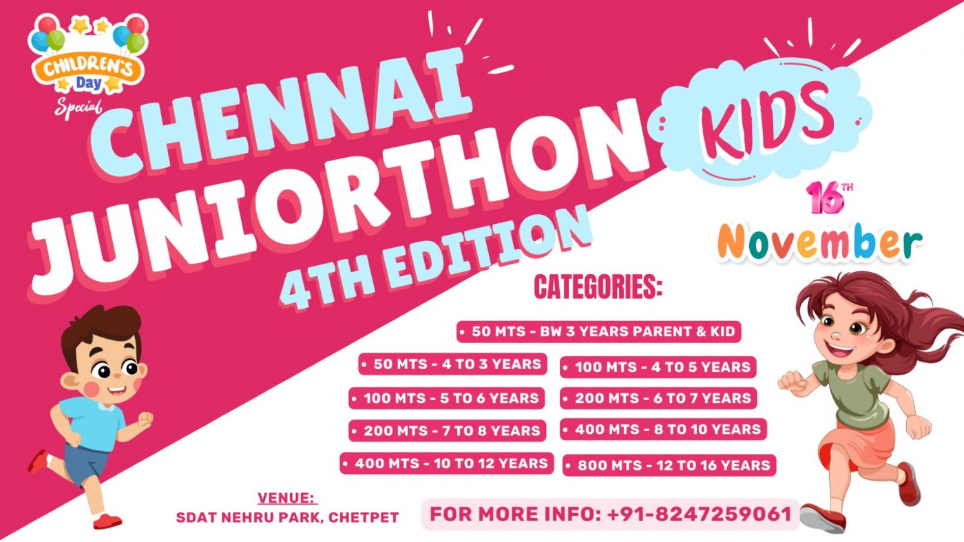 Chennai Juniorthon 2025 4th Edition