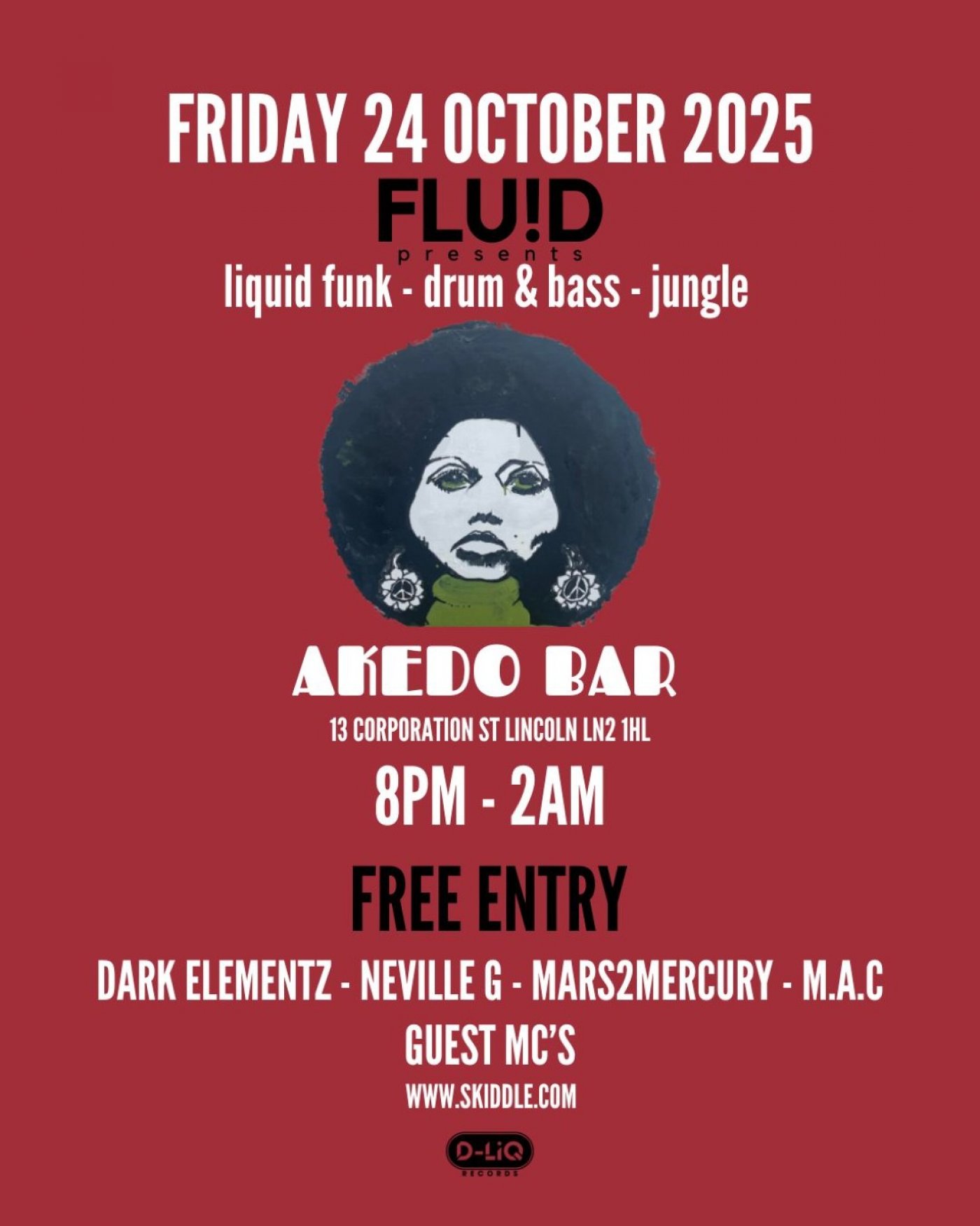 FLU!D DNB @ AKEDO Bar Lincoln