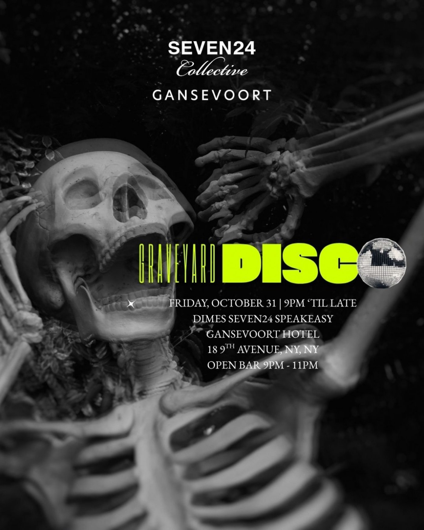Graveyard Disco: A Halloween Soir\u00e9e at DIMES