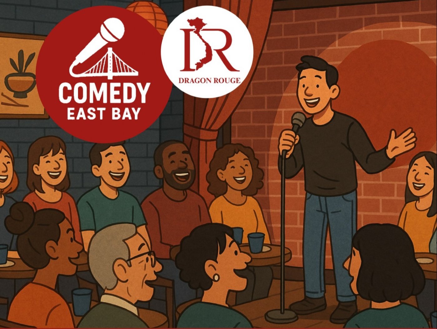 Comedy East Bay at Alameda's Dragon Rouge