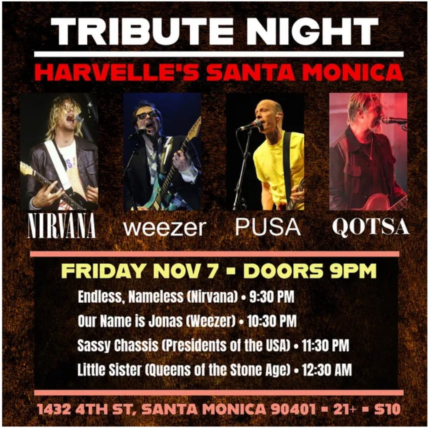 Tribute Night @ Harvelle's Santa Monica