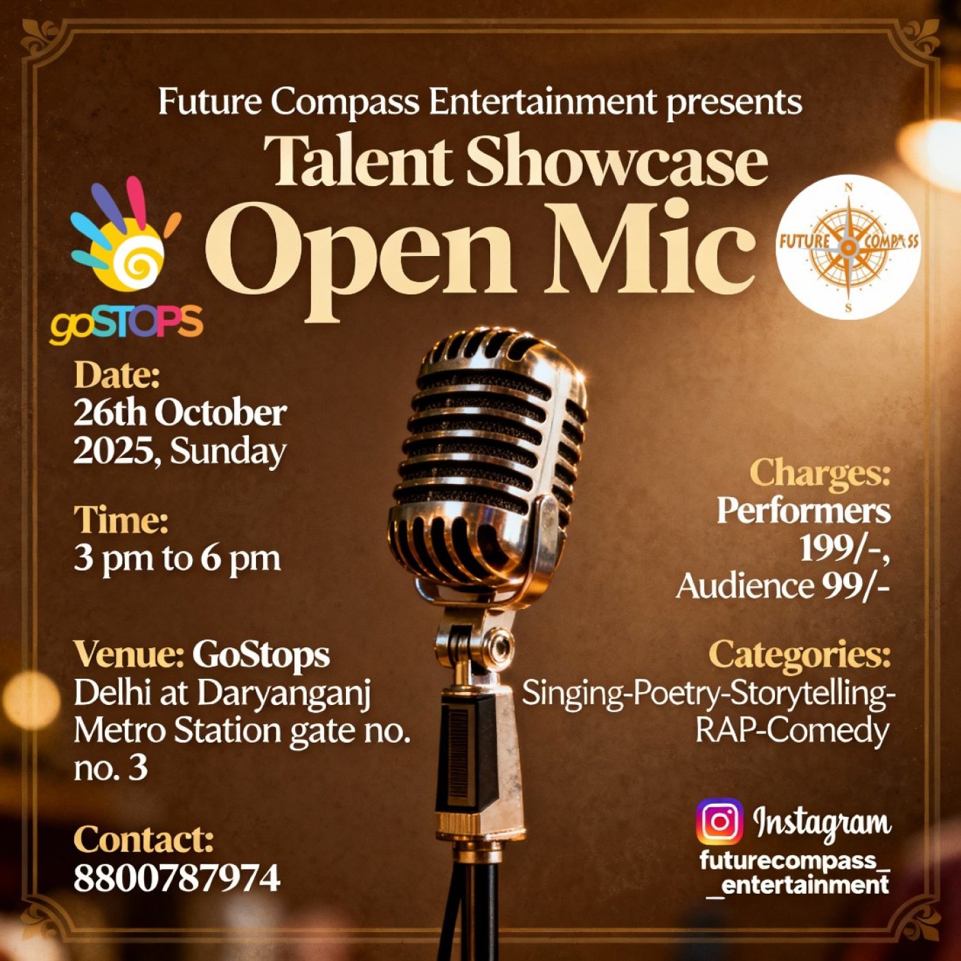 Talent Showcase Open Mic