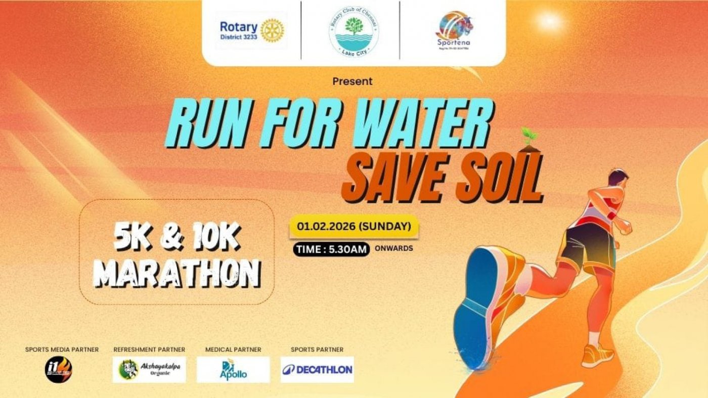 RUN FOR WATER SAVE SOIL MARATHON