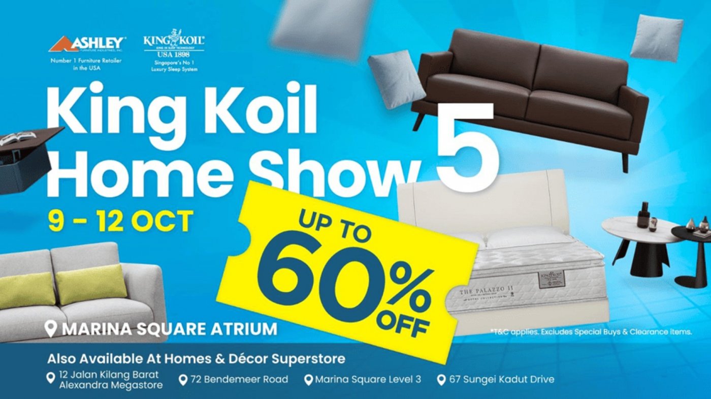 King Koil Home Show 5 at Marina Square Atrium!