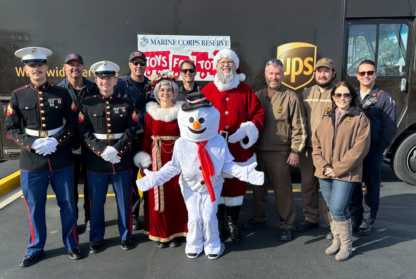 Pack the Truck- Toys for Tots Collection Drive