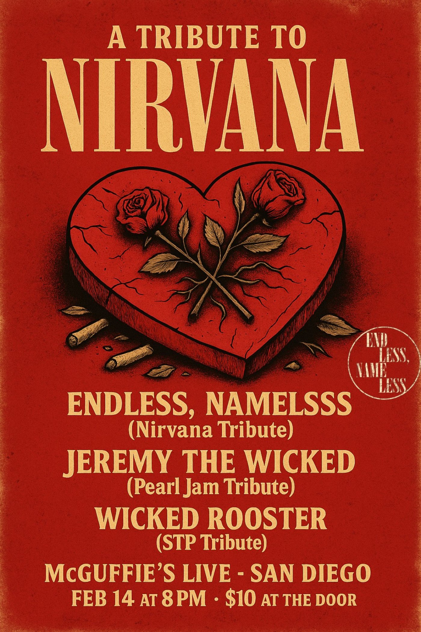 Grunge Night @ McGuffie\u2019s Live