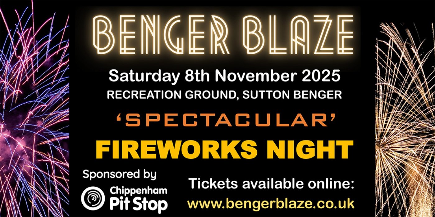 Benger Blaze - Sutton Benger's Bonfire and Fireworks Display