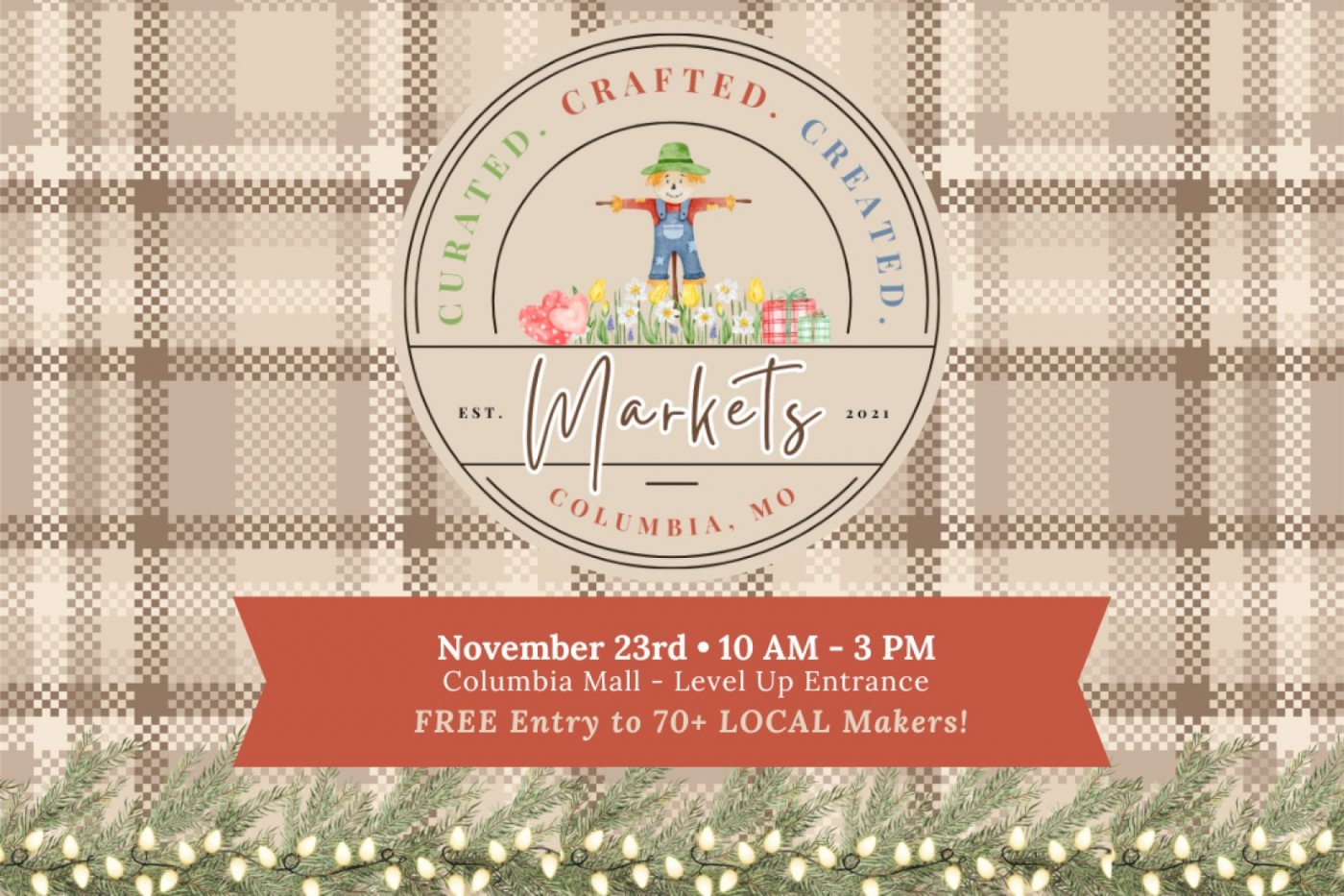 Holiday Curated Crafted Created Market