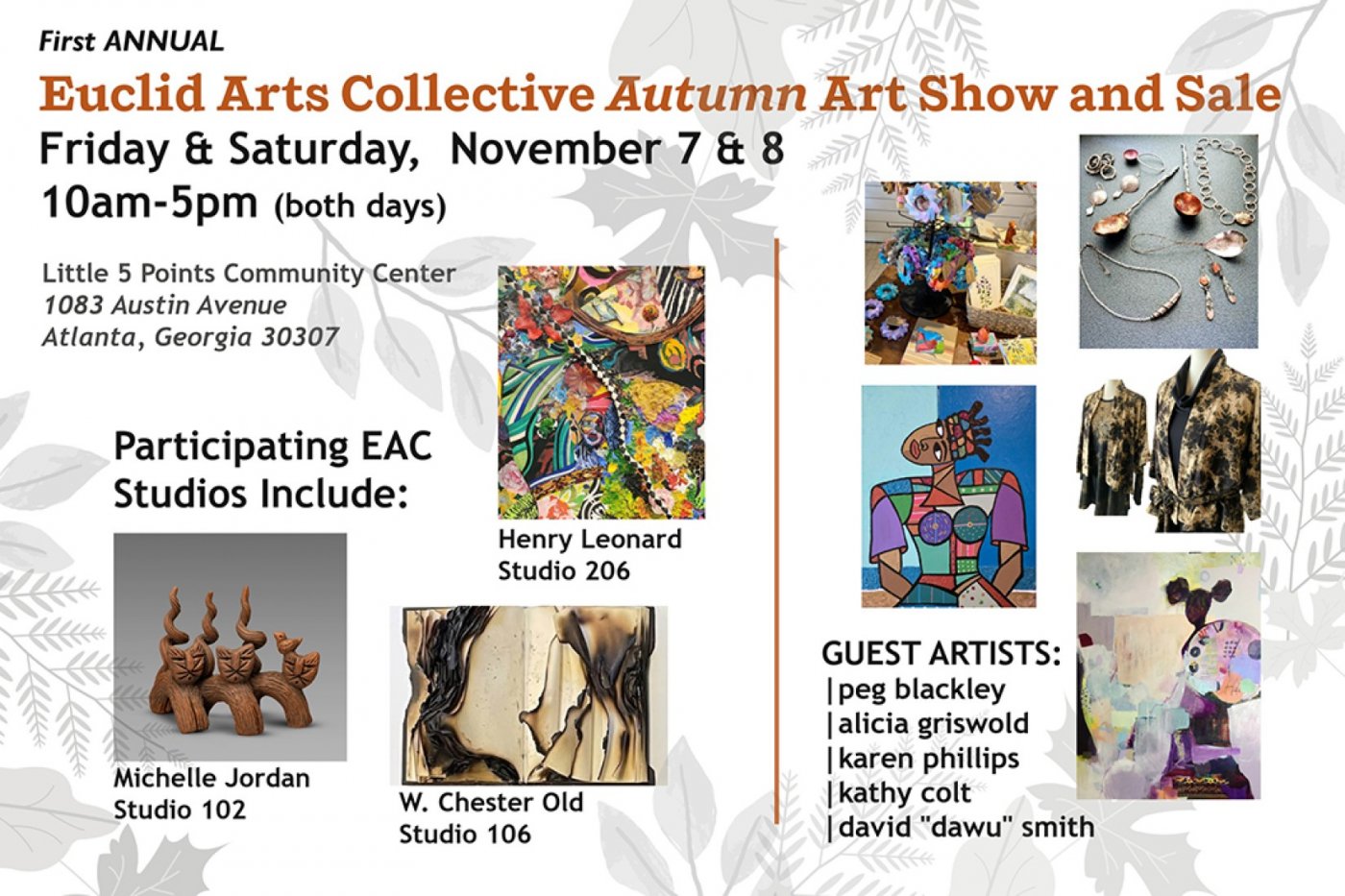 Euclid Arts Collective Autumn Art Show & Sale