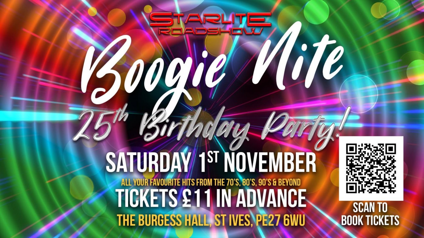 Boogie Nite with The Starlite Roadshow