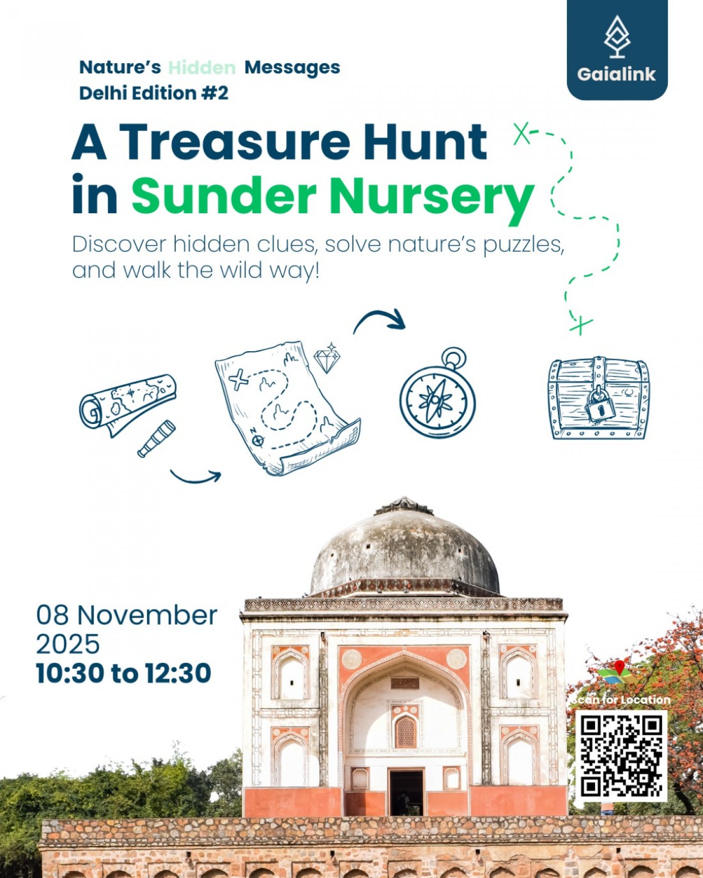 Nature's Hidden Messages - A Treasure Hunt in Sunder Nursery
