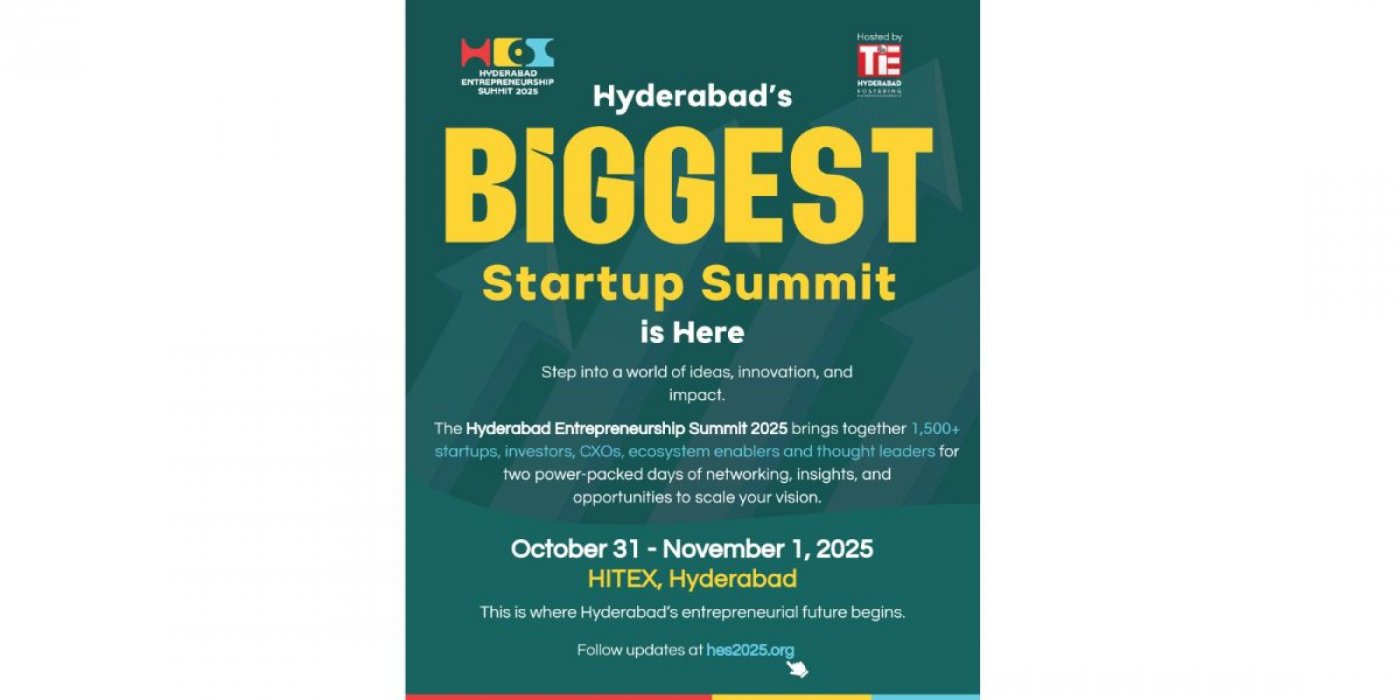 Hyderabad\u2019s Biggest Stage for Startups & Innovation \u2013 HES 2025