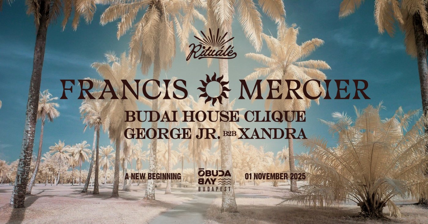 Ritu\u00e1l\u00e9 w\/ Francis Mercier, Budai House Clique, George Jr., Xandra at \u00d3buda Bay