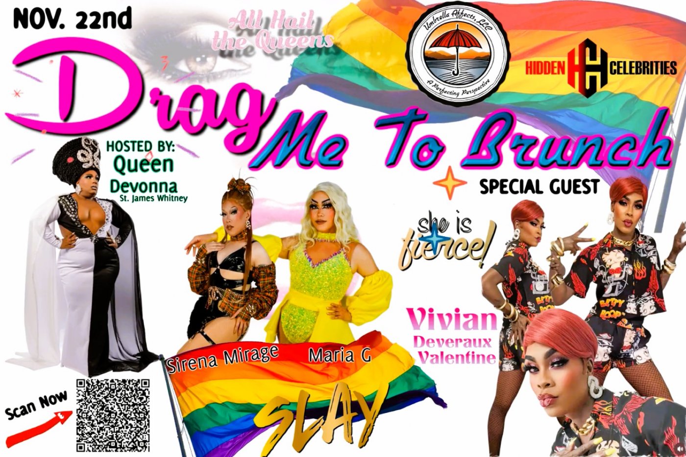 Umbrella Affects presents "Drag Me to Brunch" 90's Theme