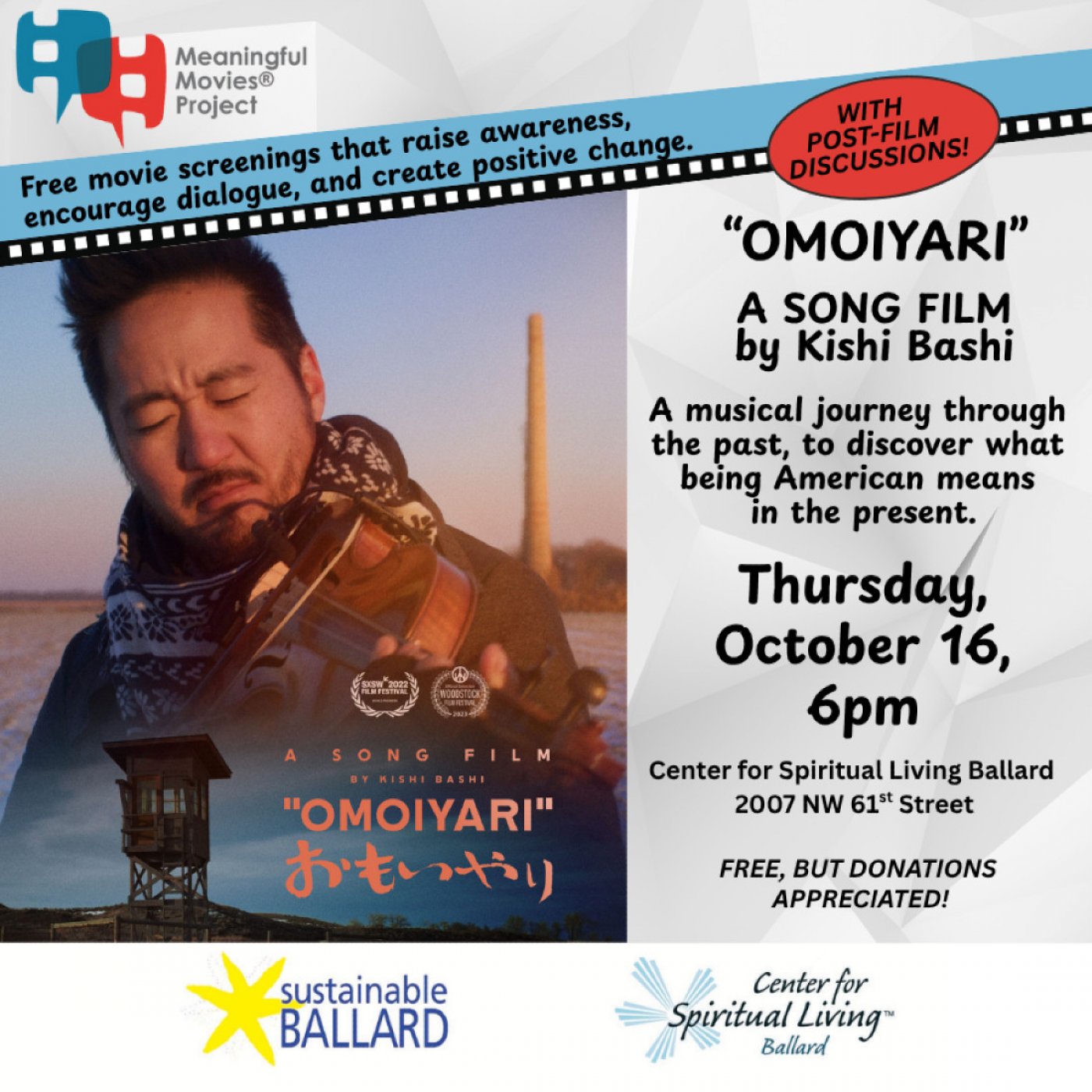 Meaningful Movies Ballard: Omoiyari, A Song Film