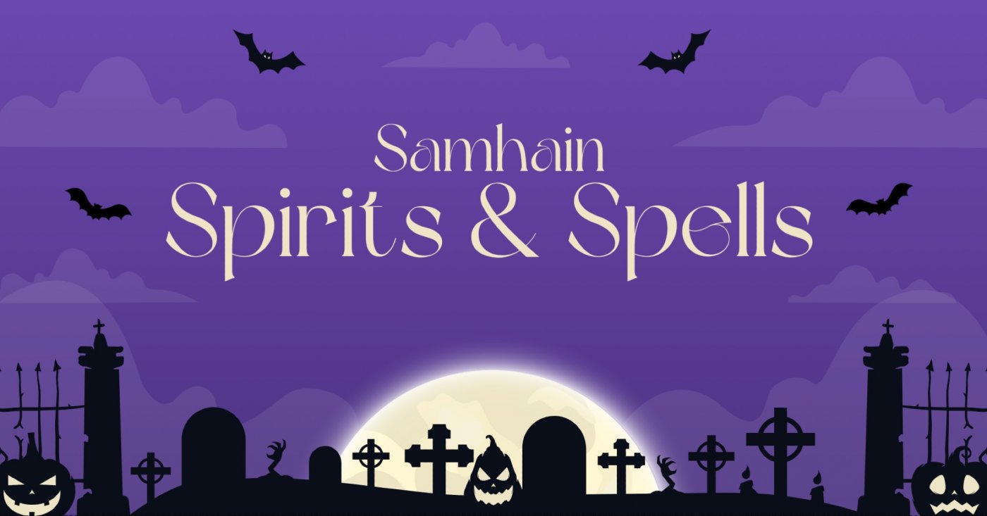 Samhain Spirits & Spells Sip N Shop