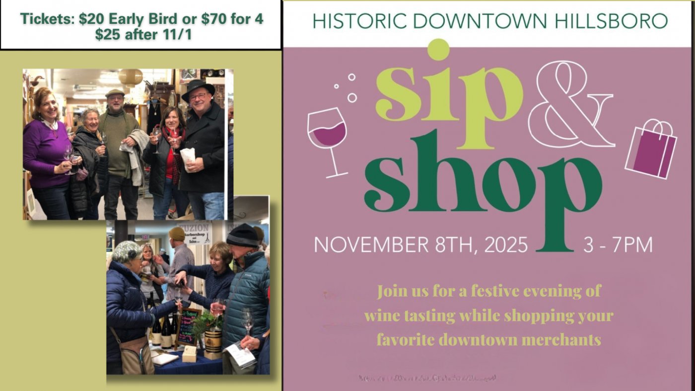 Hillsboro Sip + Shop 2025