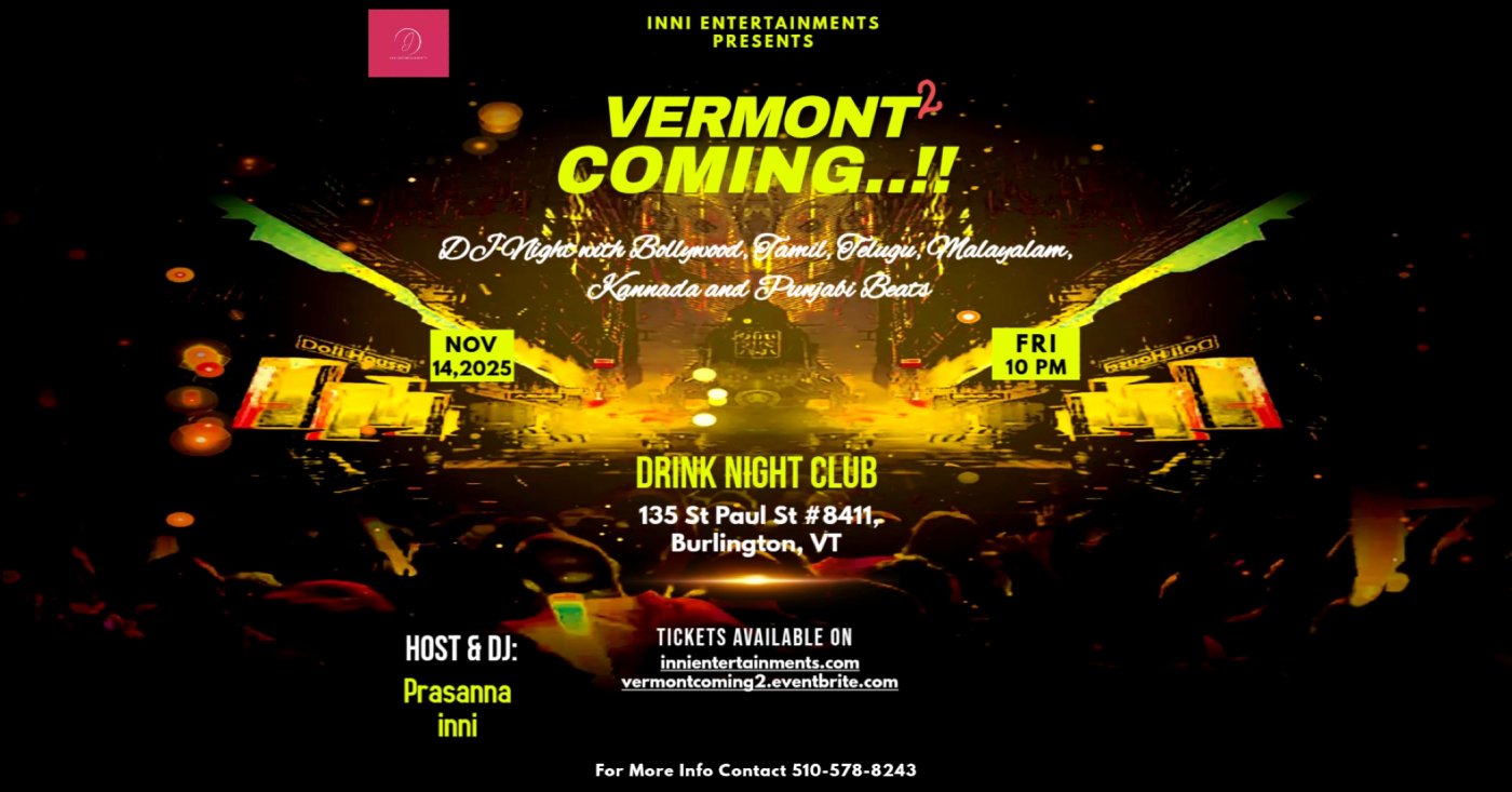 Vermont Coming 2..!!