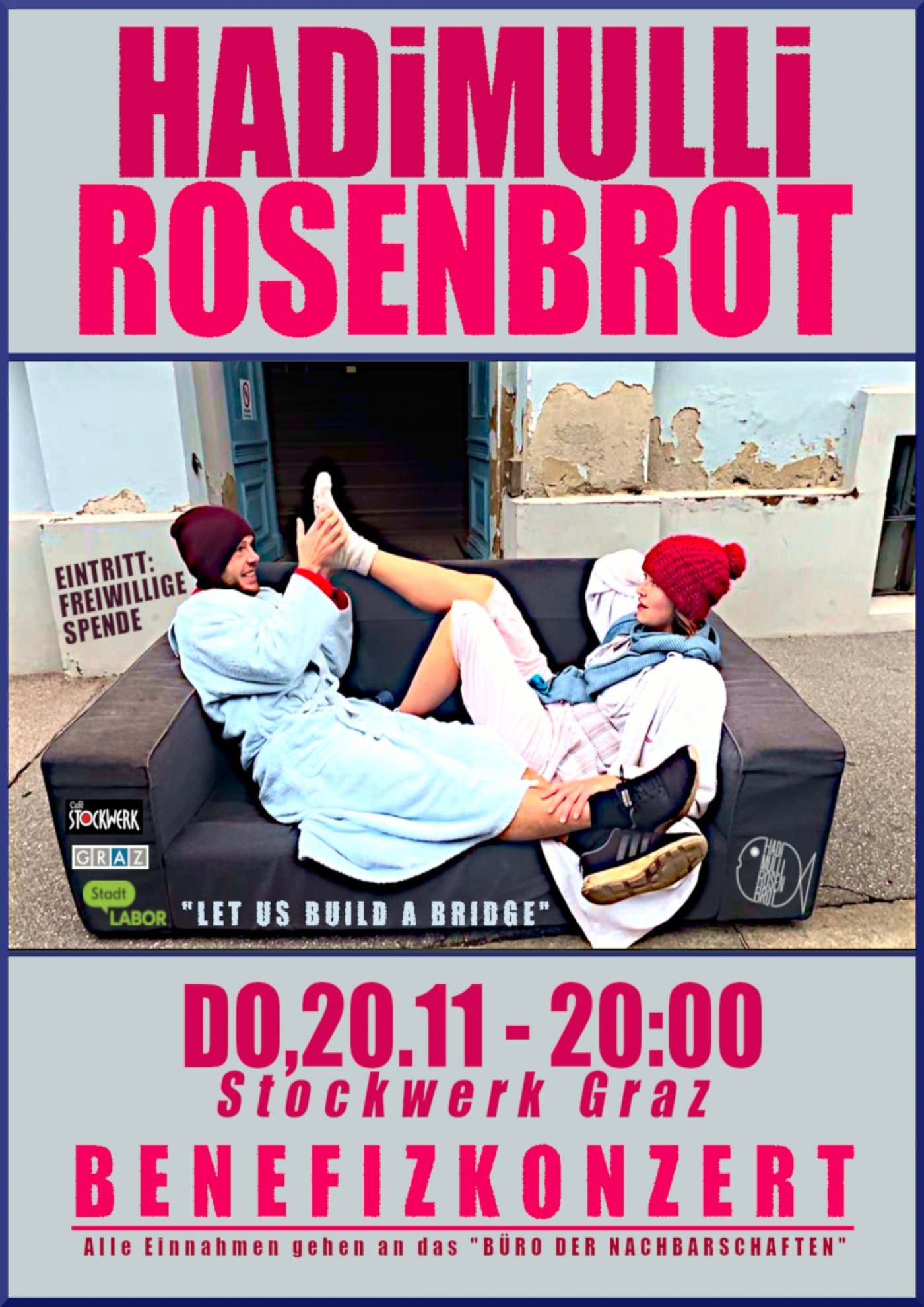 LET US BUILD A BRIDGE - BENEFIZKONZERT