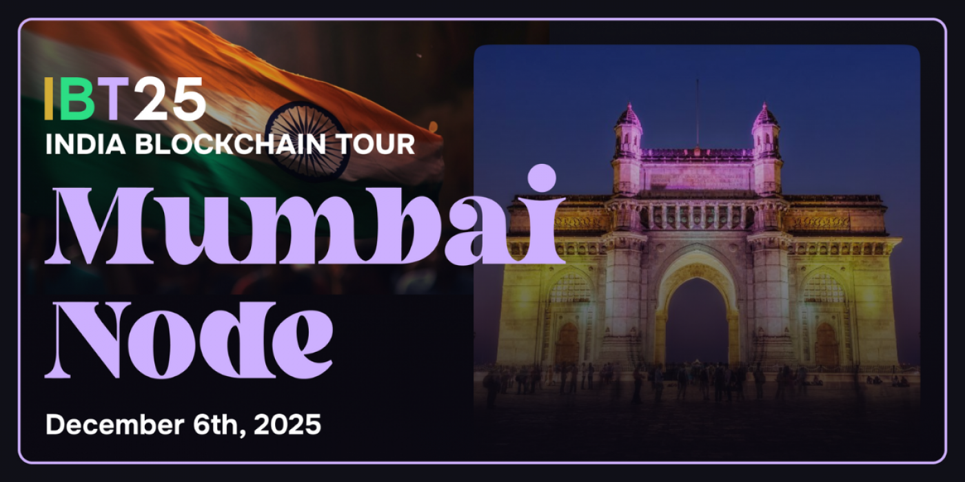 India Blockchain Tour 2025 - Mumbai Node
