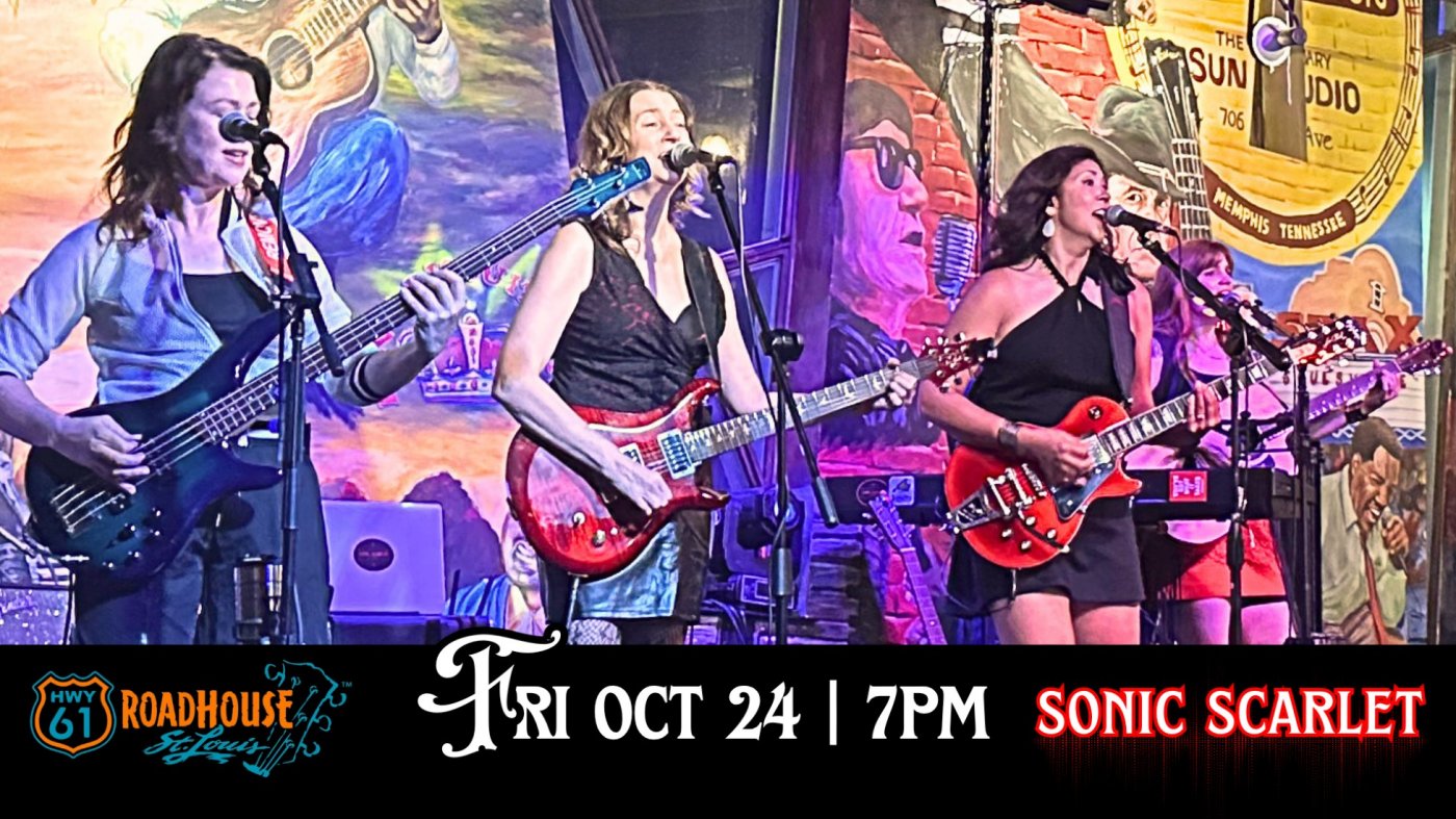 Live Music: Sonic Scarlet Returns to Hwy 61 Roadhouse