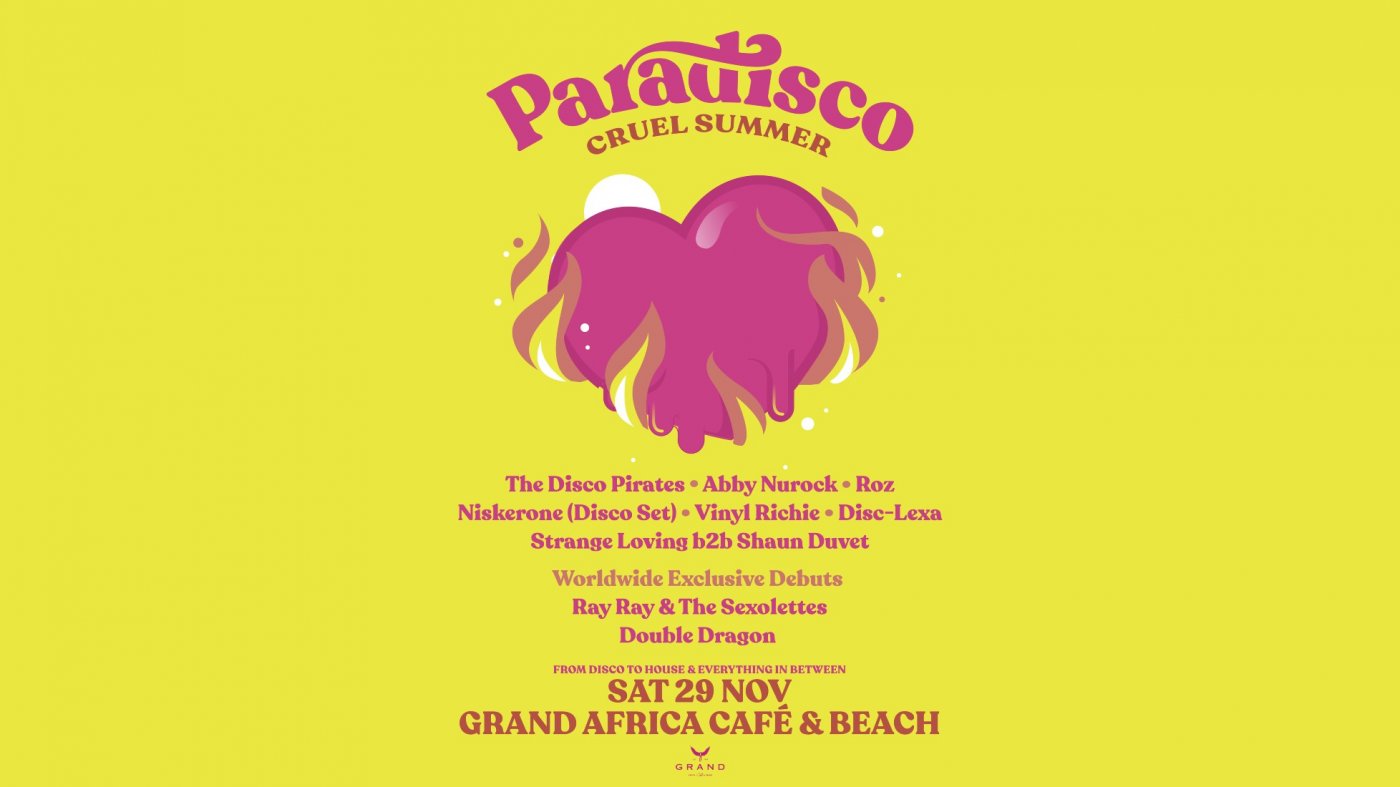 Paradisco - Cruel Summer - 29 November 2025