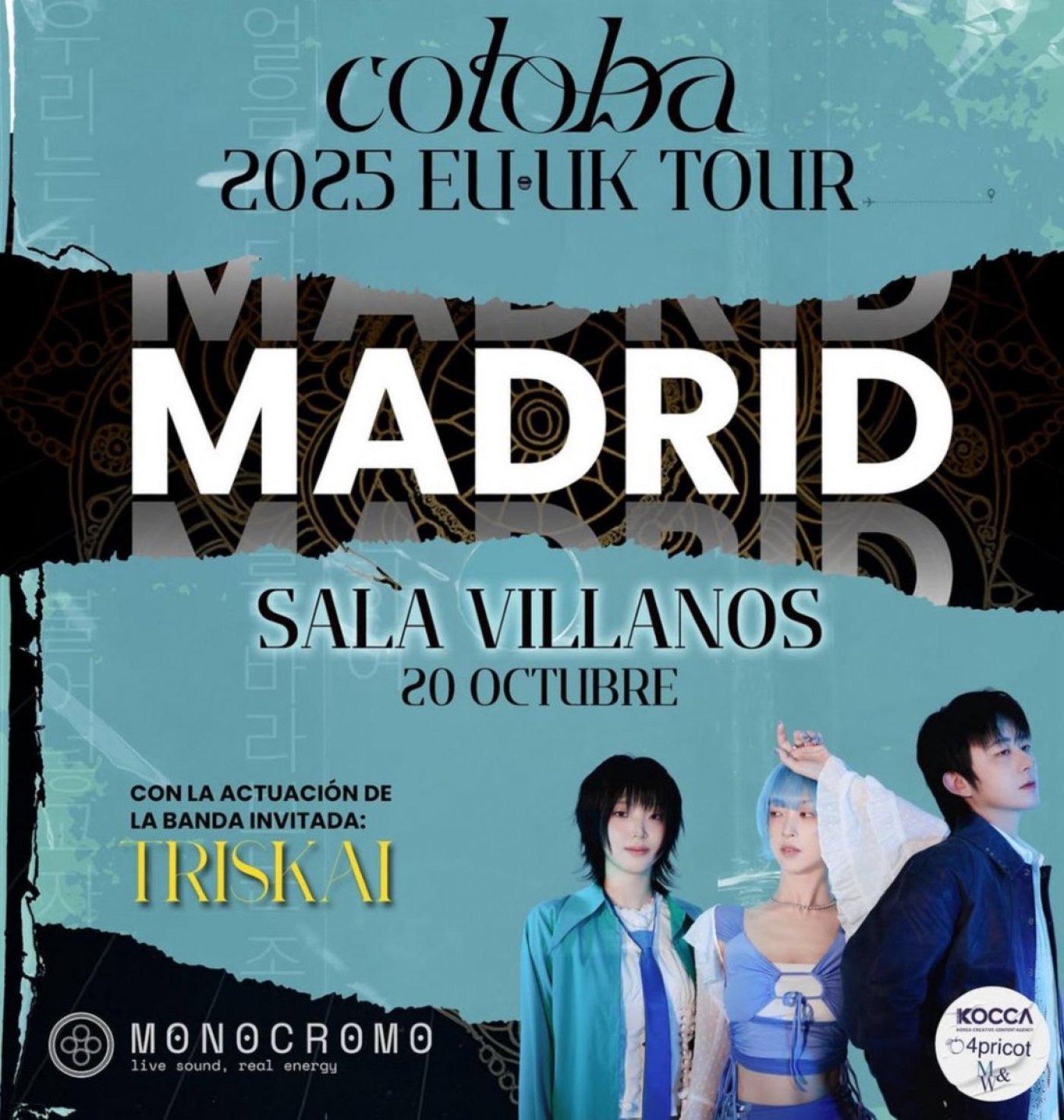 Cotoba live in Madrid! \/ \u00a1Cotoba en Madrid! \ud83c\uddf0\ud83c\uddf7\ud83c\uddea\ud83c\uddf8