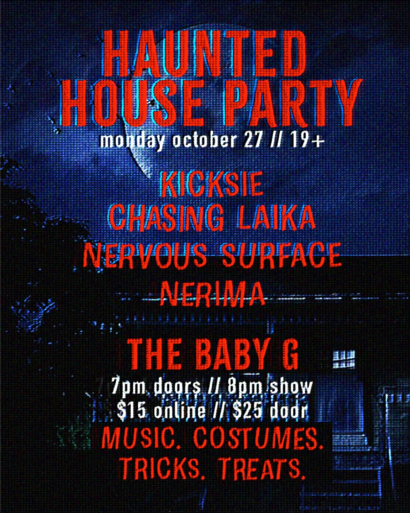 Haunted House Party At The Baby G
