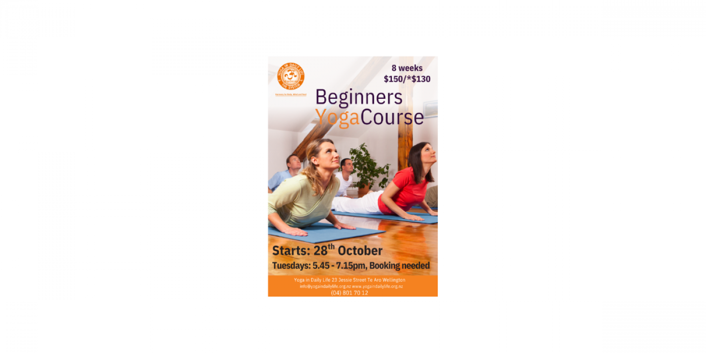 8week Pre-Xmas Yoga Course for Beginners