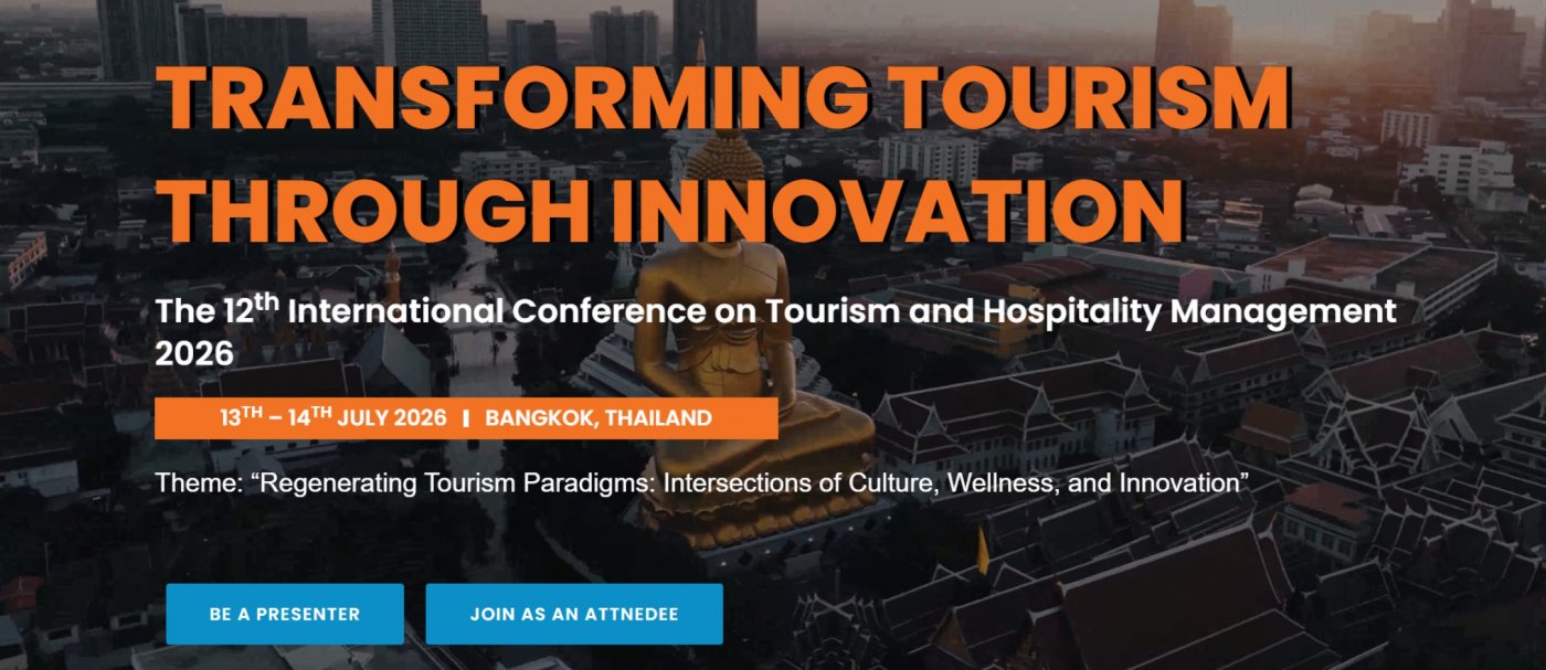 The 12th International Conference on Tourism and Hospitality Management 2026