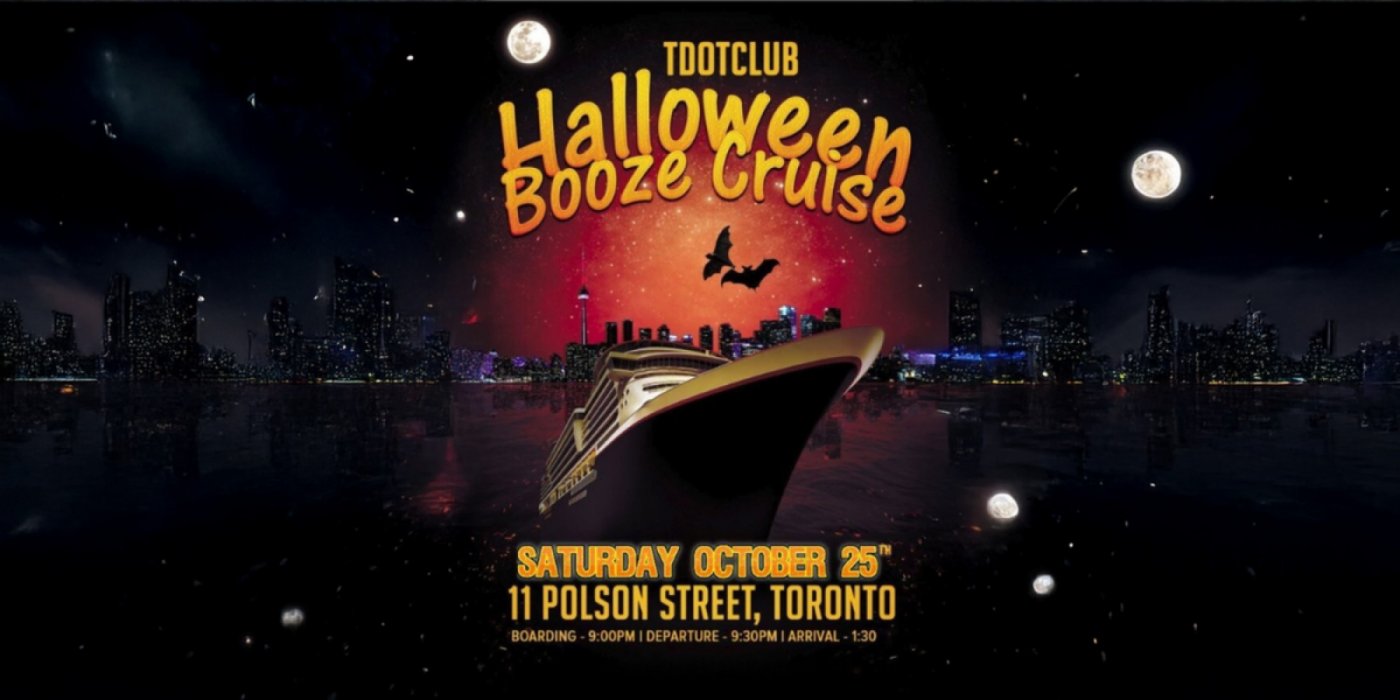 Toronto Halloween Saturday Boat Party