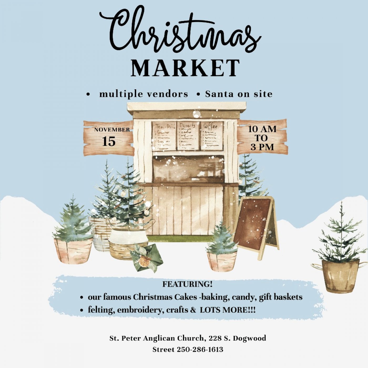 Christmas Market-St. Peter Anglican Church