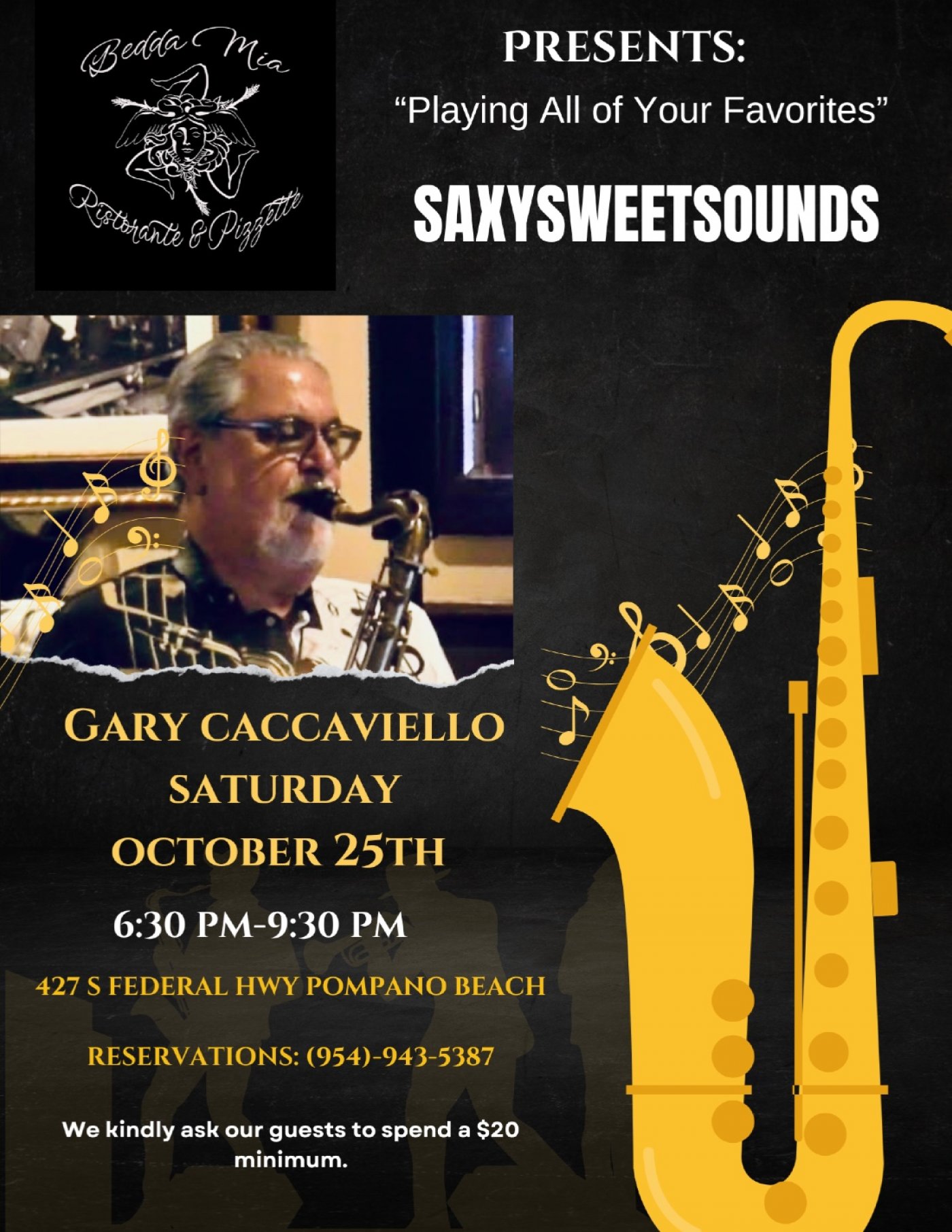Gary Caccaviello- \u201cPlaying All of Your Favorites\u201d