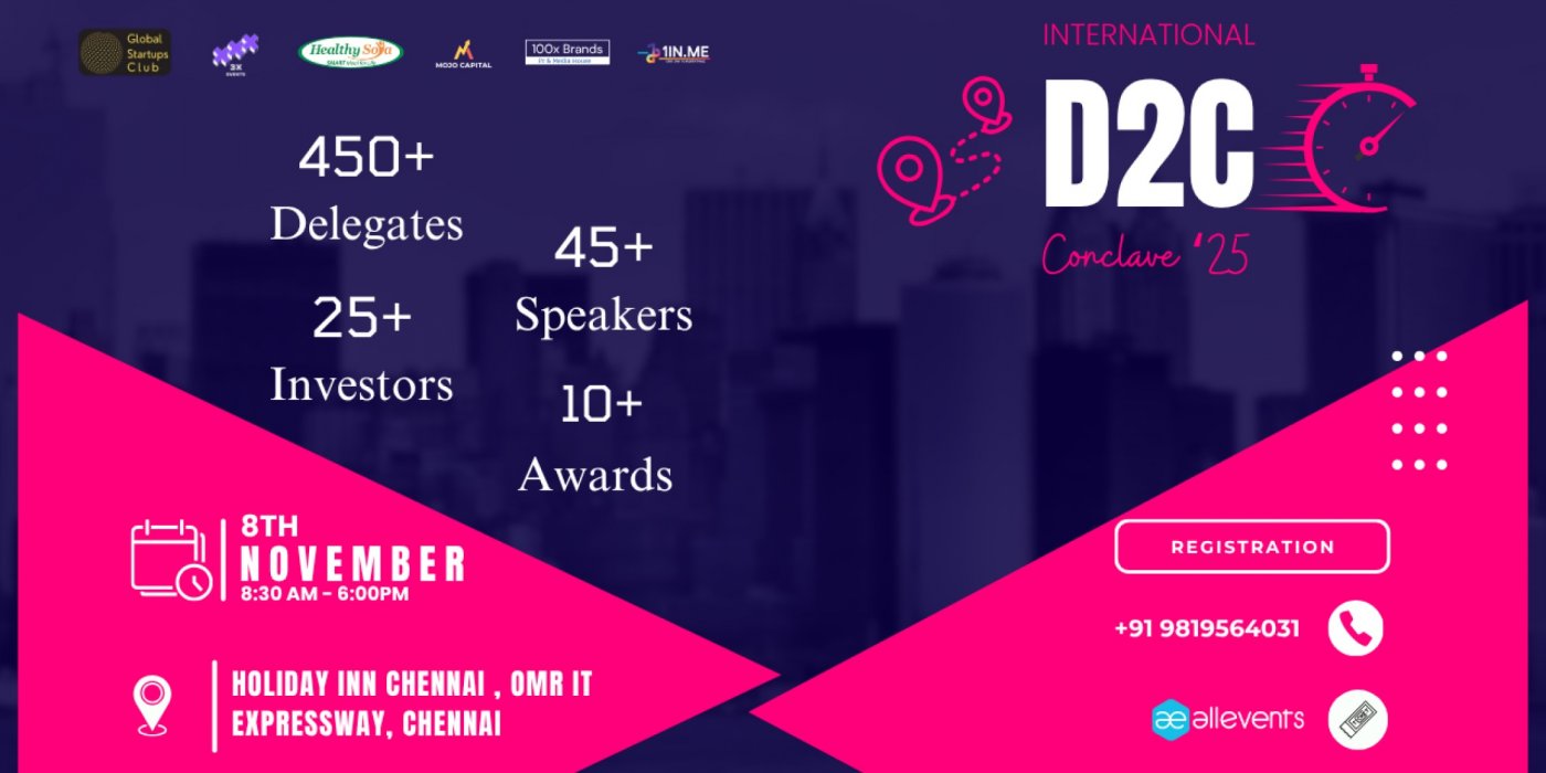 International D2C Conclave'25 | Chennai 2025