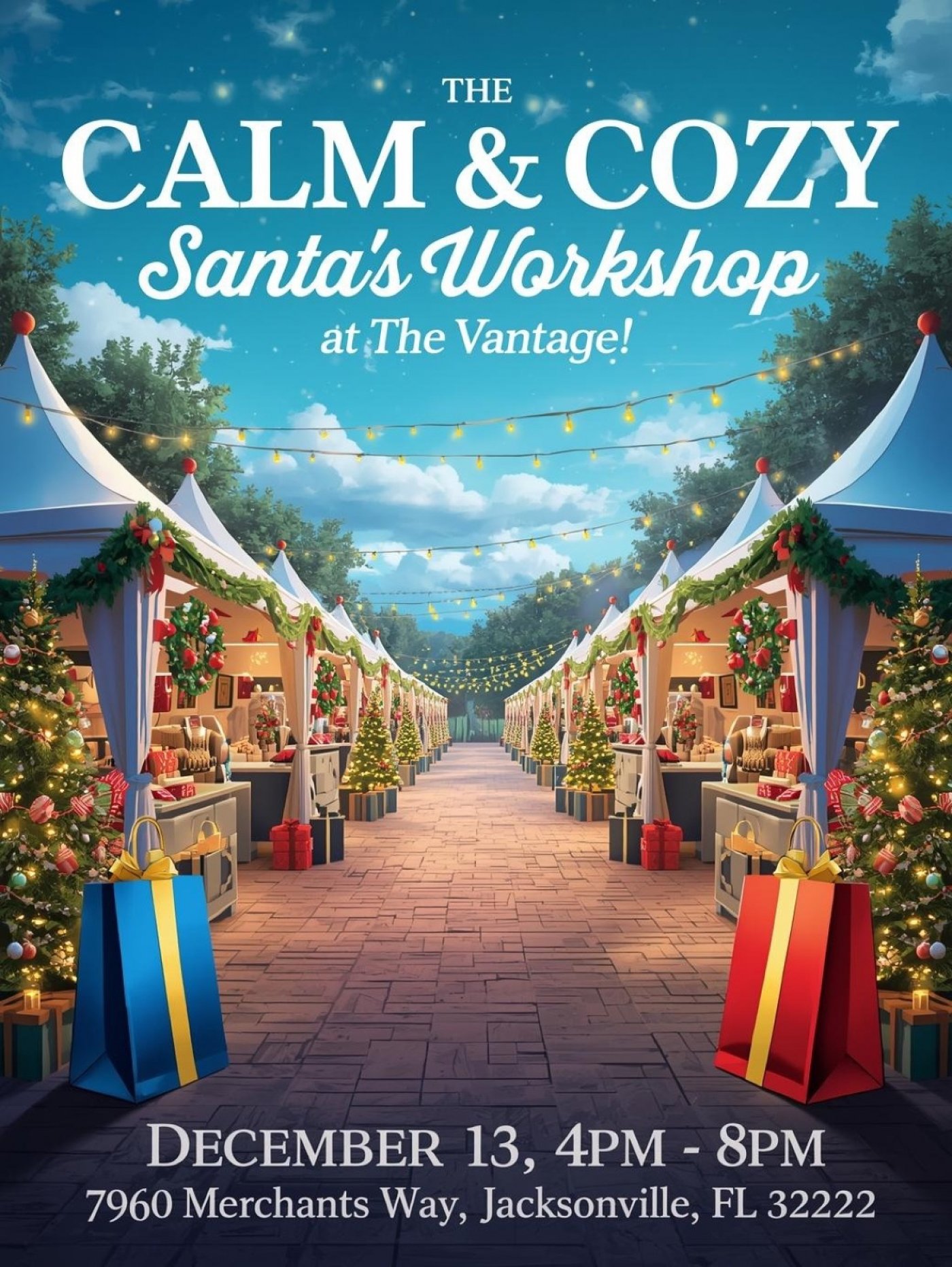 Calm & Cozy - Santa\u2019s Workshop at The Vantage
