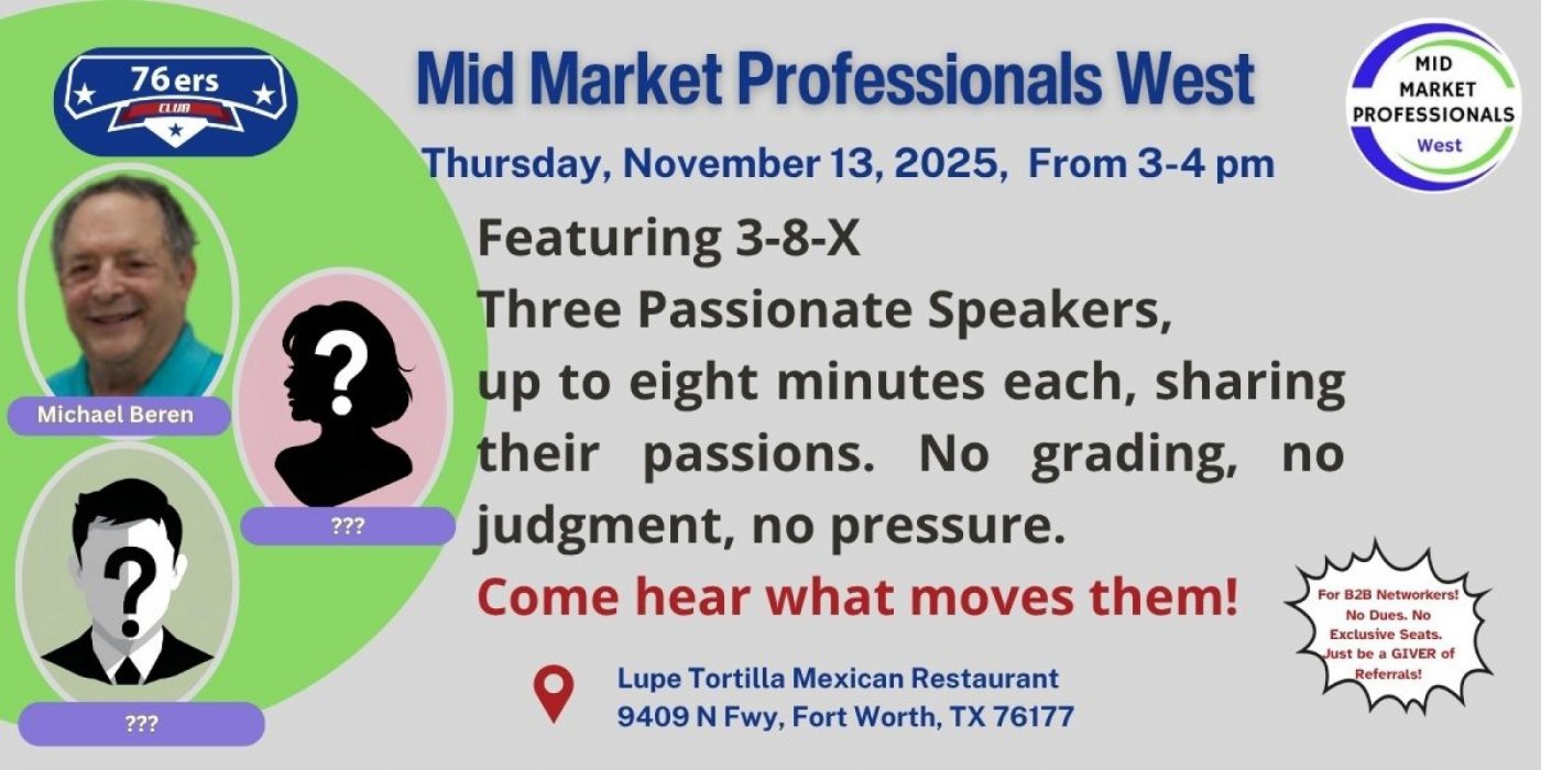 Mid Market Professionals West