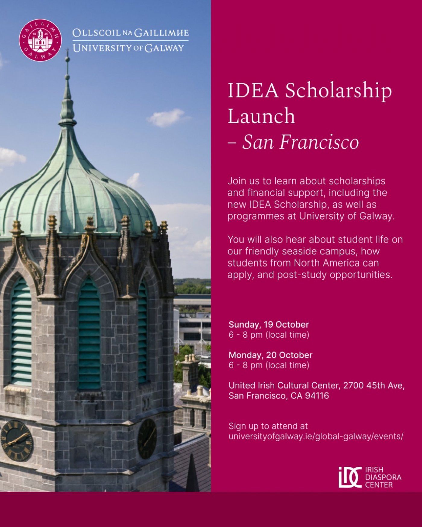 IDEA Scholarship Launch - San Francisco
