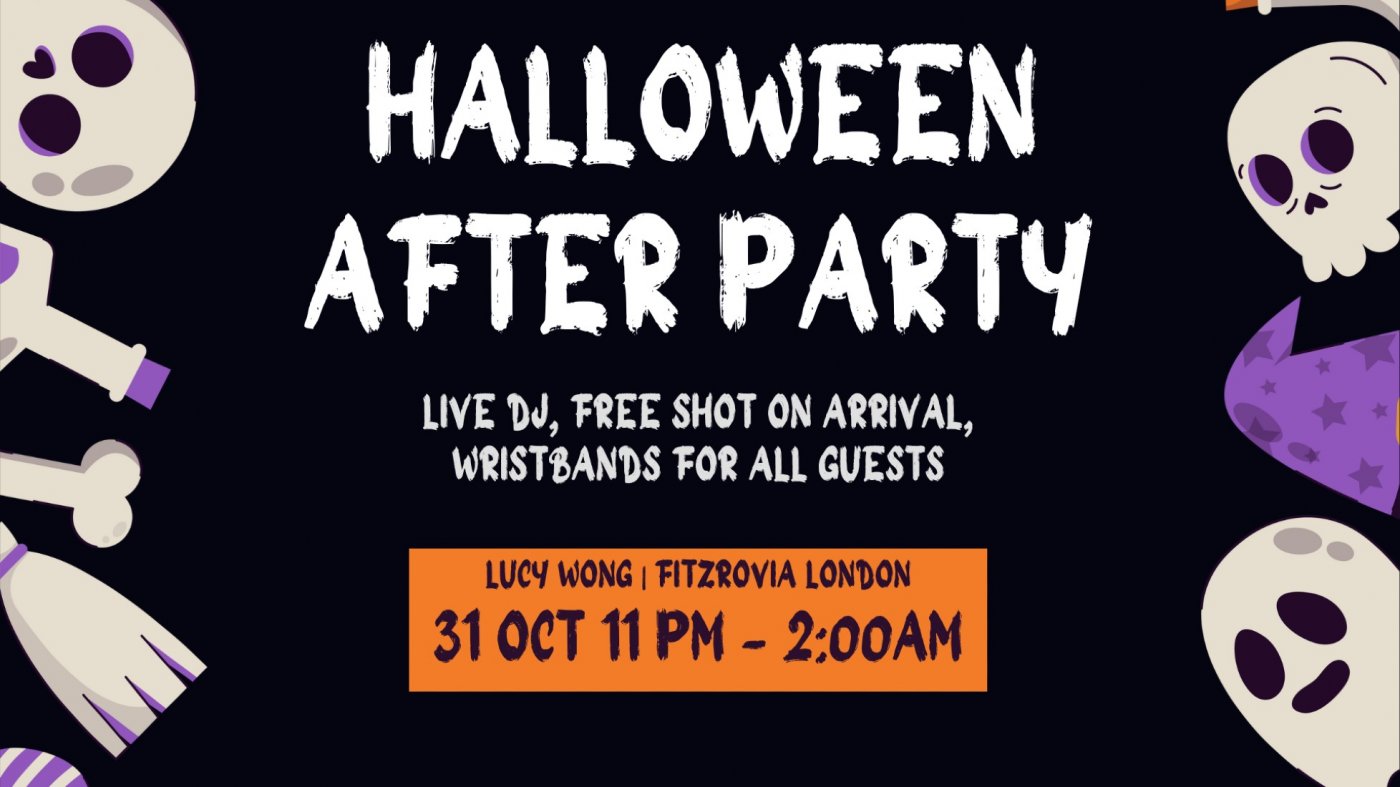 Halloween After Party \u2013 Late Night Social Party in London (Free Drink Included)