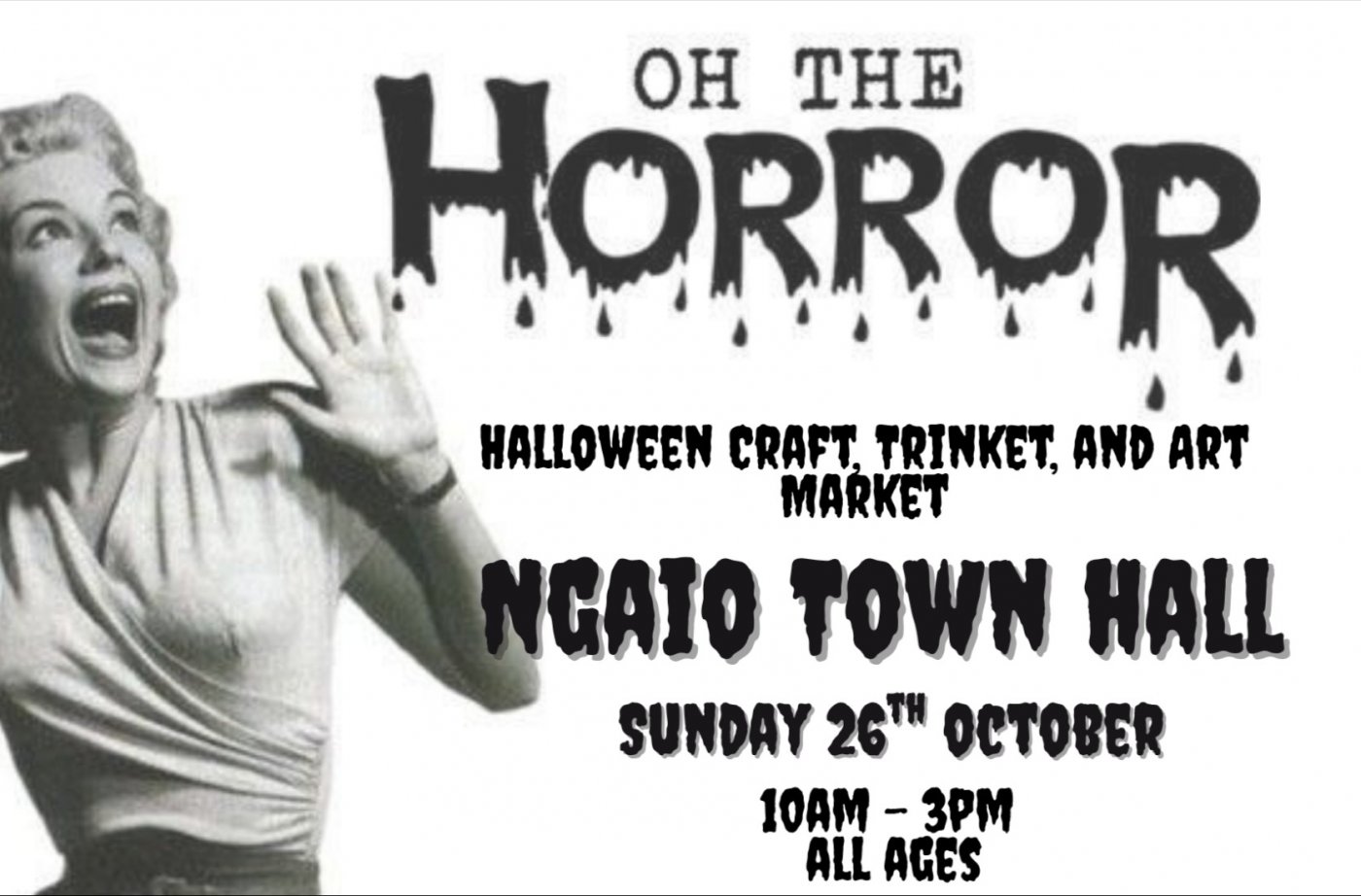 Oh The Horror! Halloween Craft, Trinket and Art Market