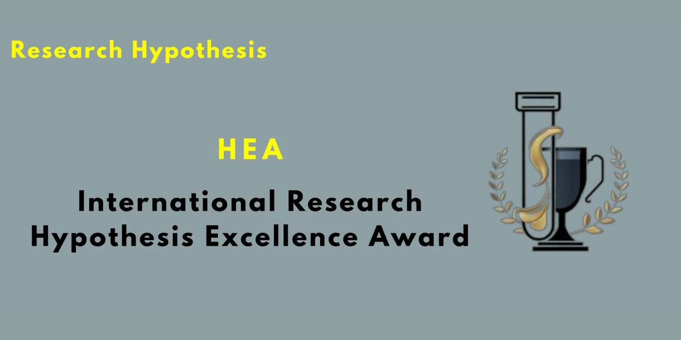 26th Edition of International Research Hypothesis Excellence Award