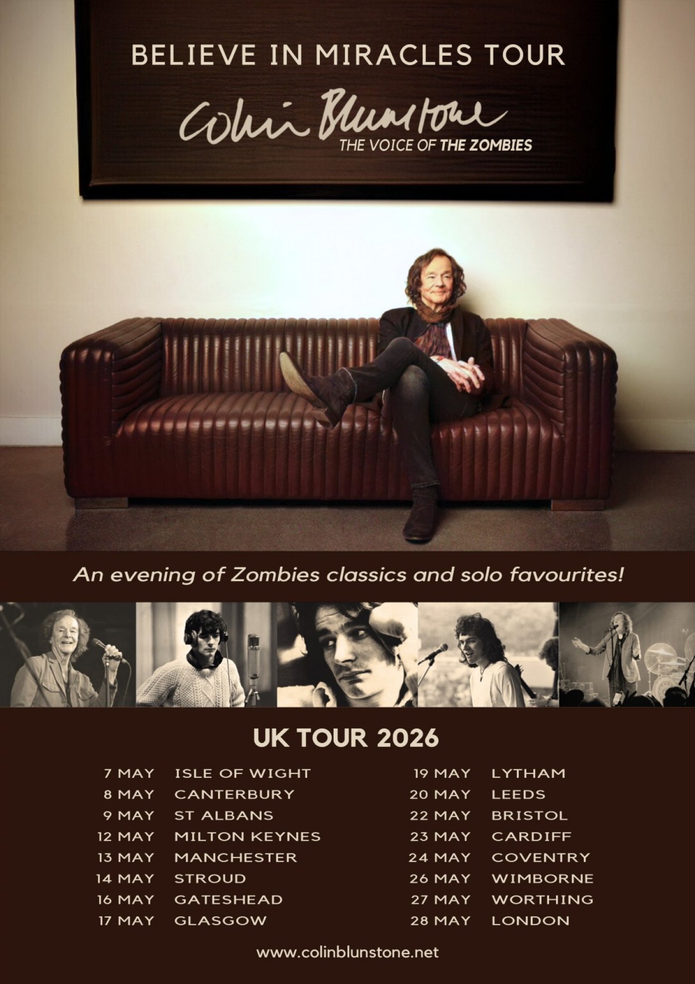 Colin Blunstone: Believe In Miracles Tour