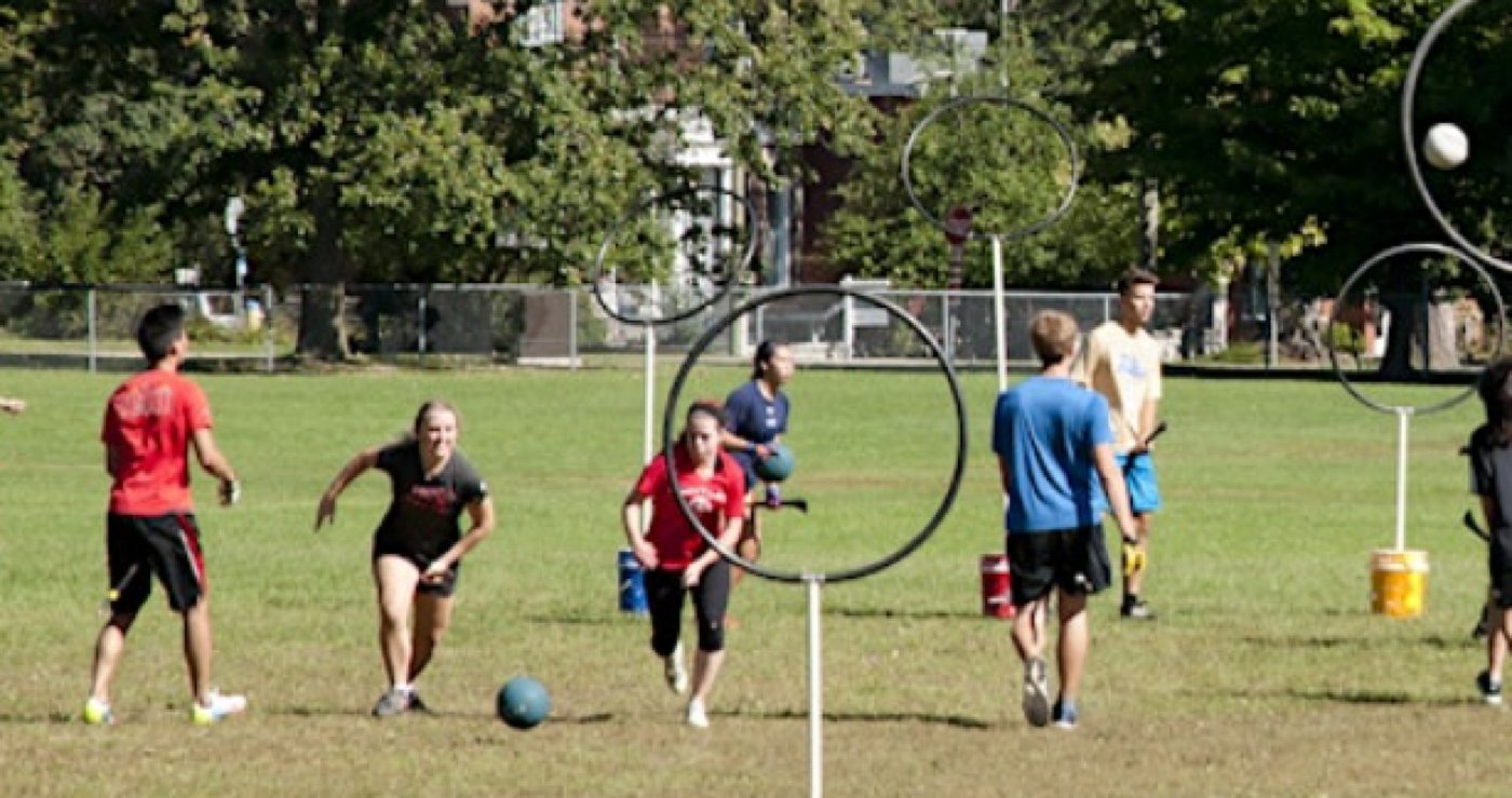 Quidditch Match at Borski Park (plus Kidditch Lesson)